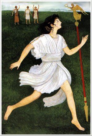 Athena, the patroness of handicrafts · the myth of arachne. Myth Man's Atalanta the Huntress - The Race