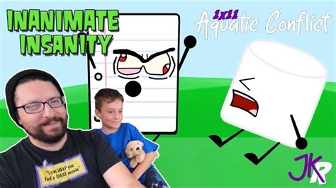 Inanimate Insanity Reaction 1x11 Aquatic Conflict Youtube