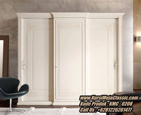 Lebar 180 x depth 50 x tinggi 200 cm. Lemari Pakaian Classic Minimalis - Jual Lemari Baju ...