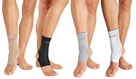 Tommie Copper Recovery Ankle Sleeve For Women Black M Walmart Com