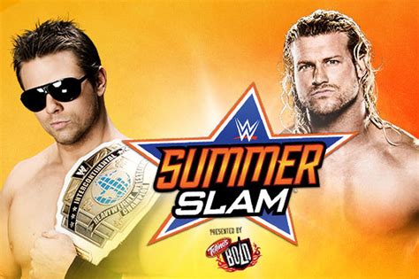 Wwe Summerslam 2014 Dean Ambrose Vs Seth Rollins The Miz Vs Dolph Ziggler Official