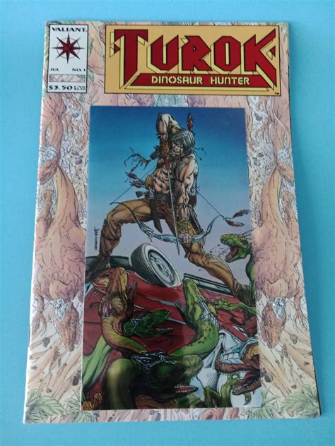 July Turok Dinosaur Hunter Valiant Comic Book Etsy