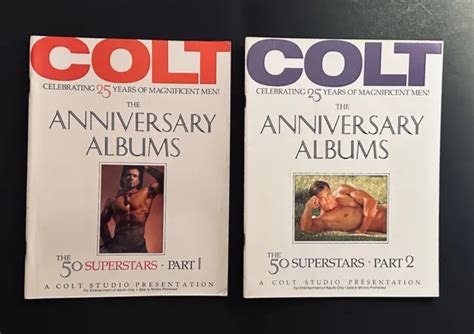 Adults 21 Only Colt Magazine Anniversary Albums The 50 Superstars