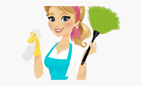 Cleaning Clipart Png House Housekeeping Cleaning Lady Clip Art