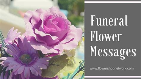Best Of 70 Funeral Flower Card Messages Examples