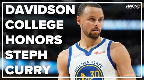 Nc Native Steph Curry Graduates From Davidson College