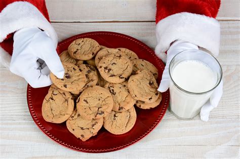 Why serve santa milk and cookies when you can offer him milk in cookies? Santa Claus Cookies and Milk ~ Holiday Photos on Creative ...