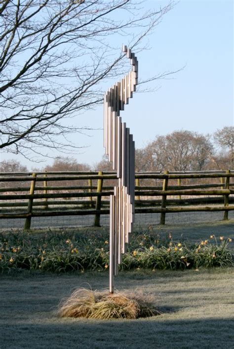 Stainless Steel Geometric Sculpture By Artist Thomas Joynes Titled