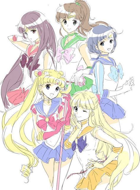 Imágenes de Sailor Moon Terminada Arte sailor moon Marinero manga luna Sailor moon personajes