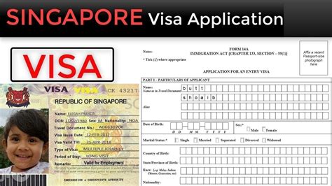 Singapore Visa 2023 How To Filing Singapore 14a Form Youtube