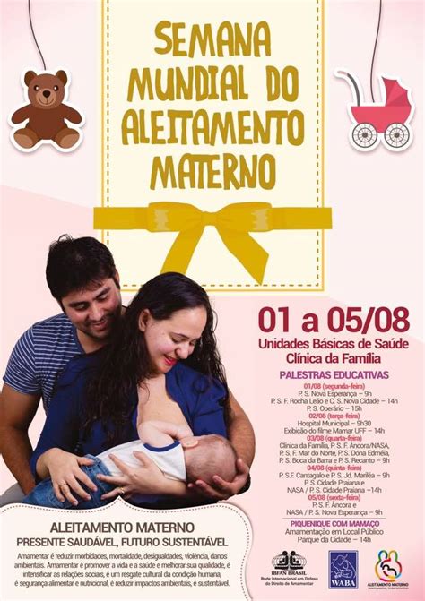 PMRO Semana Mundial Do Aleitamento Materno Leonardo Fernandes