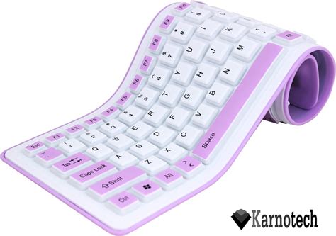 Karnotech Foldable Silicone Keyboard Usb Wired Silicon