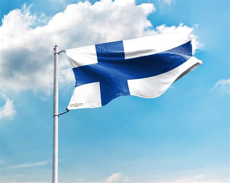 Die flagge finnlands ( finnisch : Finnland Flagge online günstig kaufen - Premium Qualität