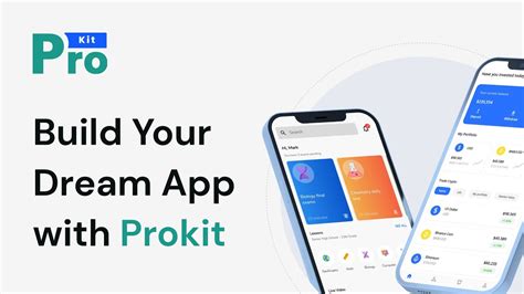 Build Your Dream App With Prokit The Biggest Flutter Ui Kit Iqonic Design Youtube