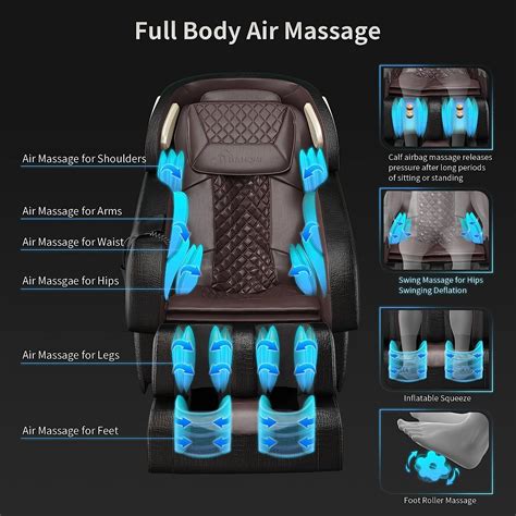 Buy Yitahome Zero Gravity Massage Chair Sl Track Full Body Shiatsu Massage Recliner With Airbag