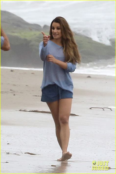 Lea Michele Goes Topless For Photo Shoot On The Beach Photo 3690608