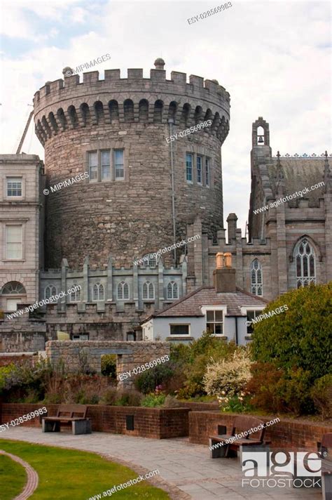 The Record Tower Of Dublin Castle Ireland Stock Photo Picture And