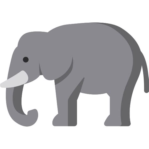 Elephant Free Animals Icons