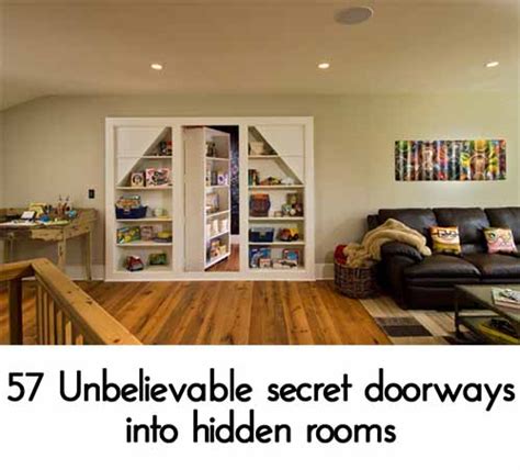 57 Unbelievable Secret Doorways Into Hidden Rooms