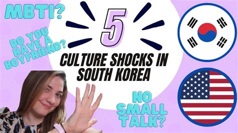 Top 5 Culture Shocks In South Korea Youtube