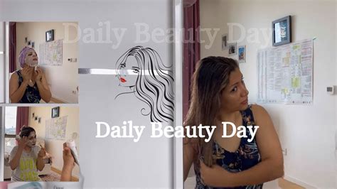Beauty Routin Dayroni Vlog Shower Skin Cleansing Facial Yoga Youtube