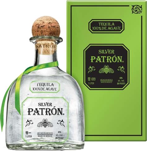 Patron Tequila Silver 40 1l Tpack