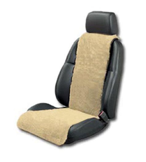 sheepskin car seat cover universal fit vest model