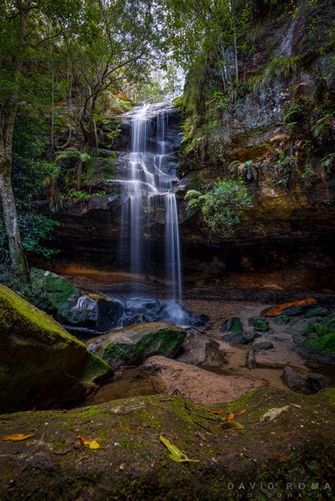 David Roma Photography Horseshoe Falls Hazelbrook Nsw Australia