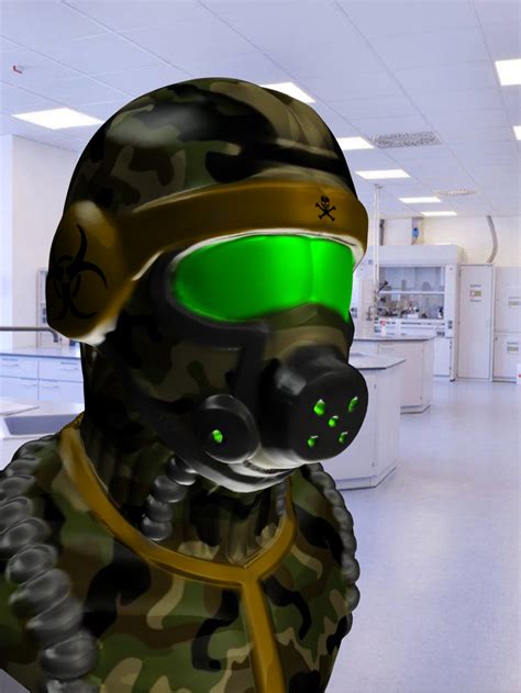 Army Helmet And Hazard Suit By Nightmaredevour On Deviantart