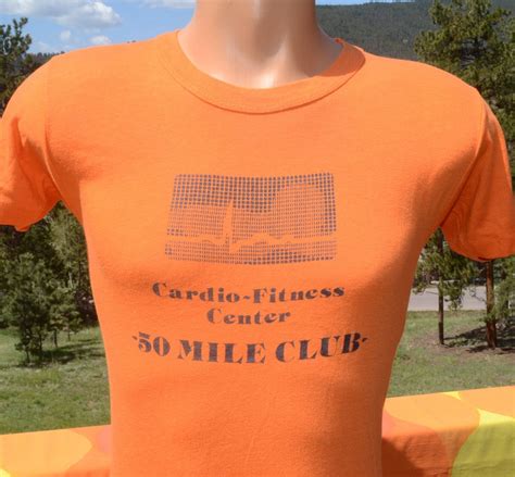 Vintage 70s Tee CARDIO Fitness Heart Health Gym Ekg T-shirt | Etsy