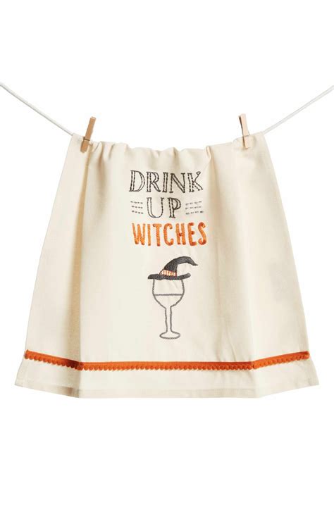 Primitives By Kathy Drink Up Witches Dish Towel Nordstrom Fun