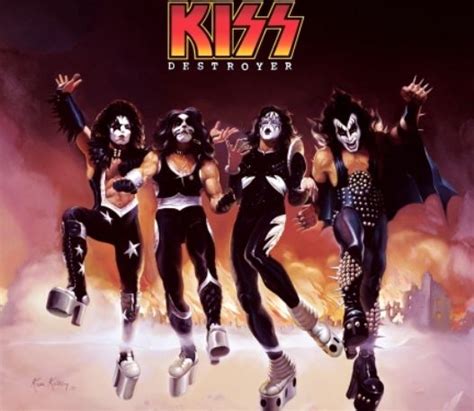 Tapa Original El Album Destroyer Del Grupo Kiss Kiss Army Album