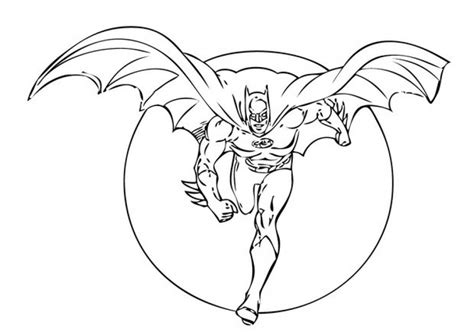 20 Free Printable Batman Coloring Pages