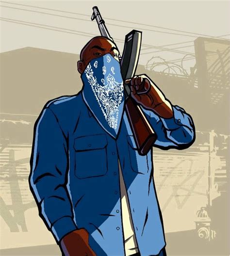 Gta Crip Crip Gang Wallpaper Grand Theft Auto Artwork