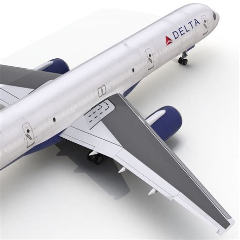 Boeing 757 200F Delta Air Lines Rigged 3D Modell 3D Modell 149 Max