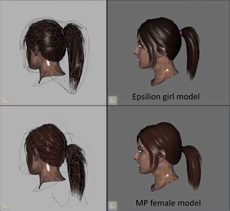 Modified Ponytail Haircut For Mp Female Gta5