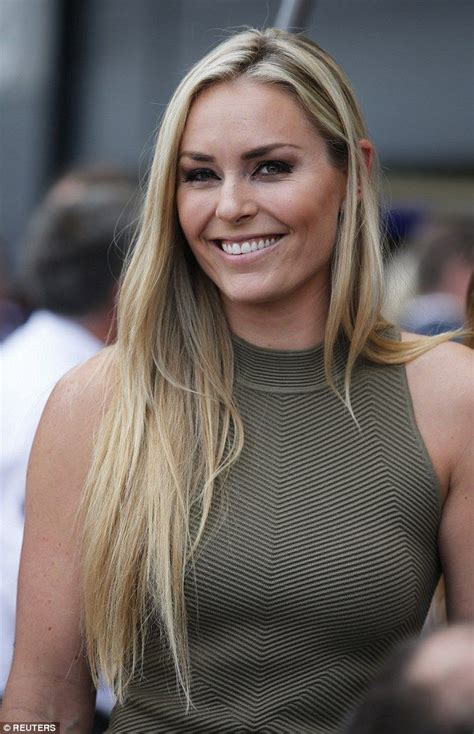 Lindsey Vonn Is A Knockout In Tiny Mini Dress At British Grand Prix In