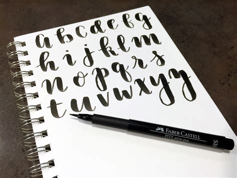 Life Unscripted Tips For Lettering With A Brush Pen