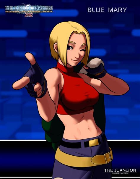 The Animated Character Is Pointing At Something In Her Right Hand And Wearing Blue Mary Gloves