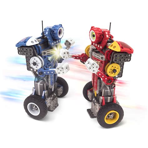 The Build Your Own Rc Boxing Bots Hammacher Schlemmer