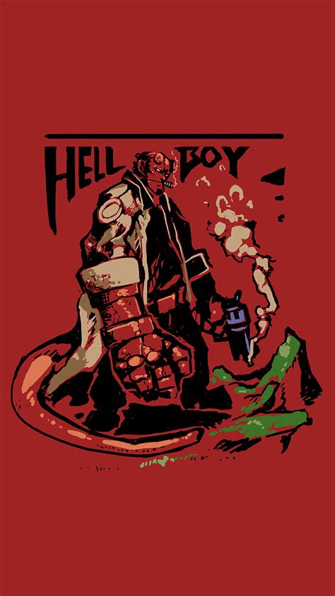 Hellboy Comics Hd Phone Wallpaper Peakpx