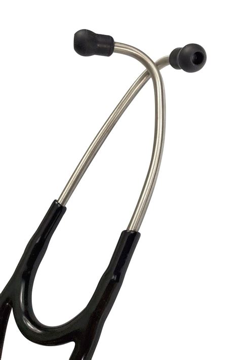 Cardiology Stethoscope Tunable Diaphragm Black Professional Series By