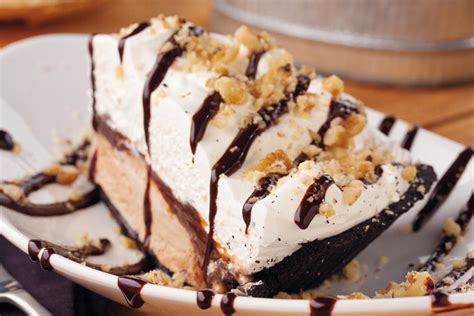 Some things you just can't lighten up with out shortchanging them. Mississippi Mud Pie | MrFood.com