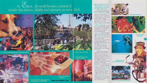 1996 Walt Disney World Vacation Brochure Part 1 Disneyland Guy
