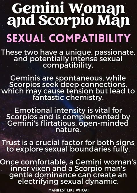 Are Gemini Woman And Scorpio Man Compatible