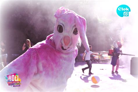 The Pink Rabbit Holi Dance Pink Rabbit Firenze Fictional Characters