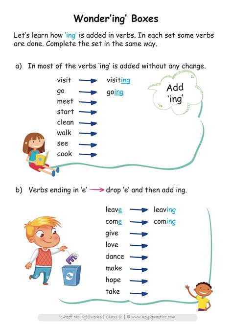 Grade 2 Nouns Worksheets I English Key2practice Workbooks Urdu Blog