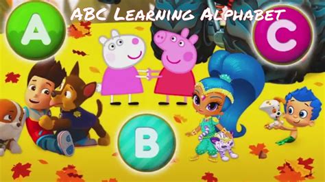 Abc Learning Alphabet Nick Jr Learning Kids Video Part 2 Youtube