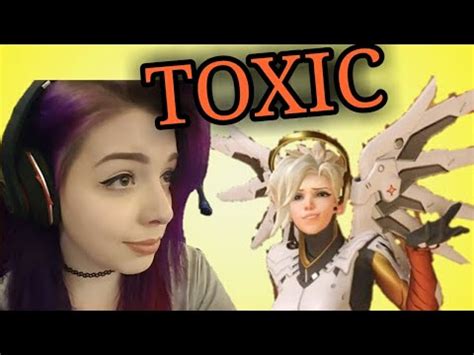 Toxic player gets owned (roasting a toxic teammate on overwatch). Overwatch- Girl gamer gets roasted by toxic player - YouTube