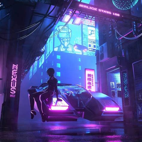 Neon Alleyway Cyberpunk City Cyberpunk Art Cyberpunk Aesthetic